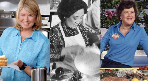 Martha Stewart Joyce Chen Julia Childs Montage