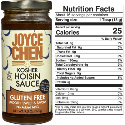 Gluten Free Hoisin Sauce for Celiac Disease