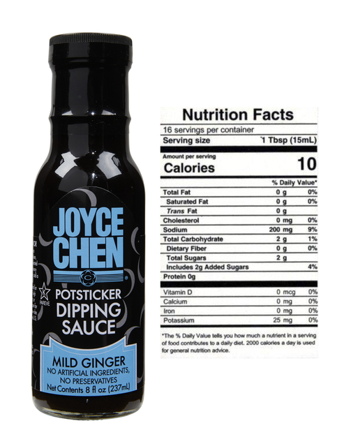 Joyce Chen Mild Potsticker Dipping Sauce